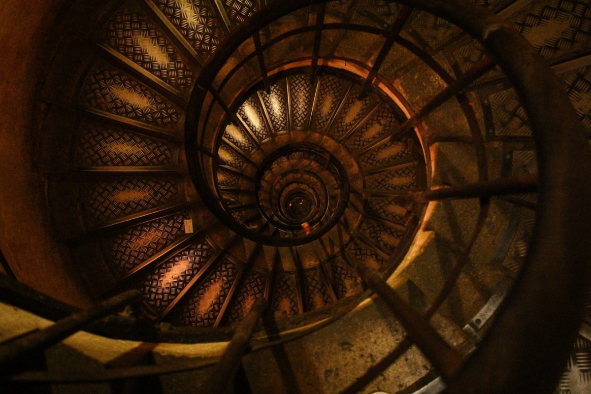 Boutique Spiral Stairwell